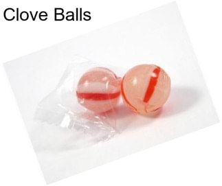 Clove Balls