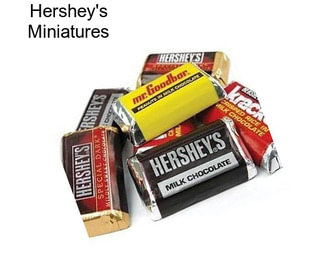 Hershey\'s Miniatures