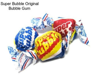 Super Bubble Original Bubble Gum