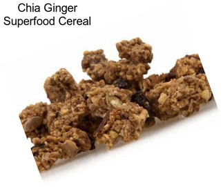 Chia Ginger Superfood Cereal