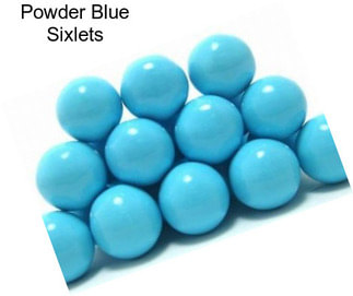 Powder Blue Sixlets