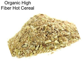 Organic High Fiber Hot Cereal