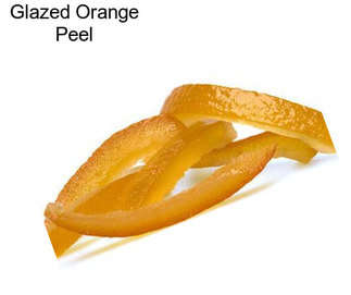 Glazed Orange Peel