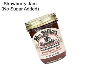 Strawberry Jam (No Sugar Added)