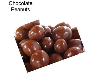 Chocolate Peanuts