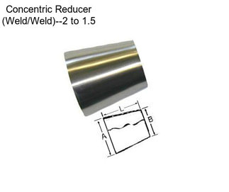 Concentric Reducer (Weld/Weld)--2\