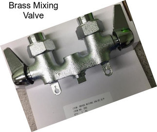 Brass Mixing Valve