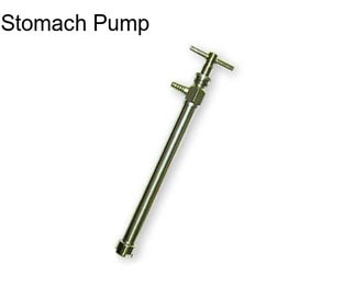 Stomach Pump