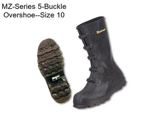 MZ-Series 5-Buckle Overshoe--Size 10