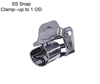 SS Snap Clamp--up to 1\