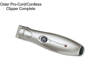 Oster Pro-Cord/Cordless Clipper Complete