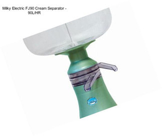 Milky Electric FJ90 Cream Separator - 90L/HR