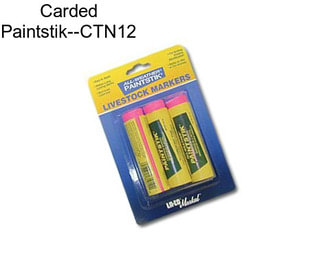 Carded Paintstik--CTN12