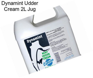 Dynamint Udder Cream 2L Jug