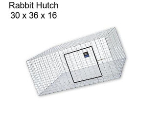Rabbit Hutch 30\