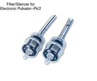 Filter/Silencer for Electronic Pulsator--Pk/2