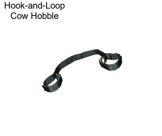 Hook-and-Loop Cow Hobble