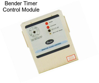Bender Timer Control Module