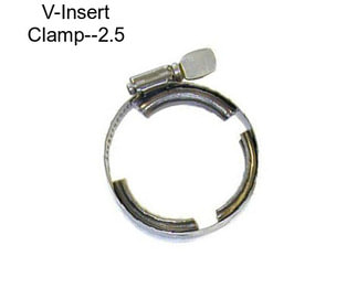 V-Insert Clamp--2.5\