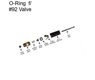 O-Ring  f/ #92 Valve