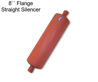 8`` Flange Straight Silencer