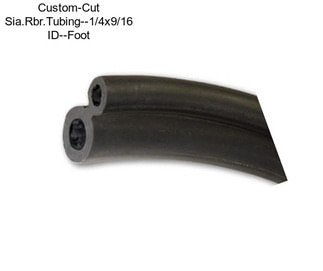 Custom-Cut Sia.Rbr.Tubing--1/4\