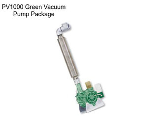 PV1000 Green Vacuum Pump Package