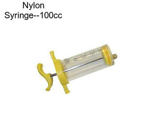 Nylon Syringe--100cc