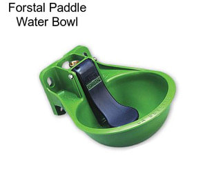 Forstal Paddle Water Bowl