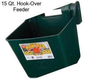 15 Qt. Hook-Over Feeder