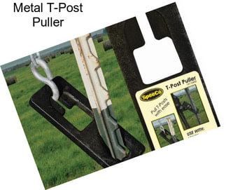 Metal T-Post Puller