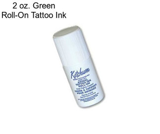 2 oz. Green Roll-On Tattoo Ink