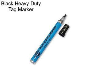 Black Heavy-Duty Tag Marker