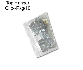 Top Hanger Clip--Pkg/10