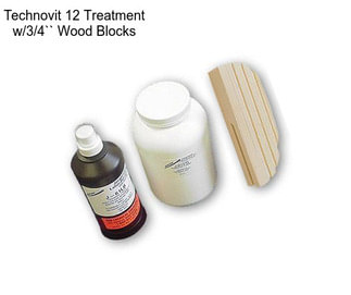 Technovit 12 Treatment w/3/4`` Wood Blocks