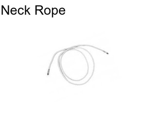 Neck Rope