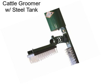 Cattle Groomer w/ Steel Tank