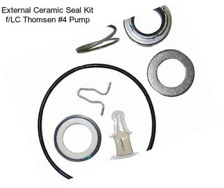 External Ceramic Seal Kit f/LC Thomsen #4 Pump