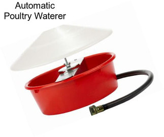 Automatic Poultry Waterer