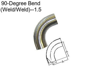 90-Degree Bend (Weld/Weld)--1.5\