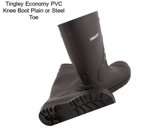 Tingley Economy PVC Knee Boot Plain or Steel Toe