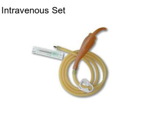 Intravenous Set