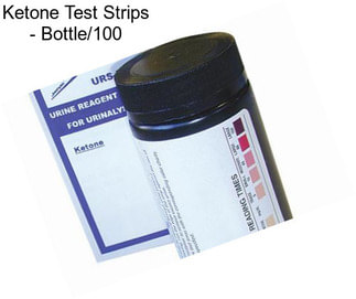 Ketone Test Strips - Bottle/100