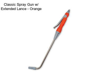 Classic Spray Gun w/ Extended Lance - Orange