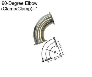 90-Degree Elbow (Clamp/Clamp)--1\