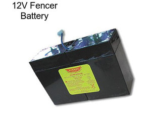 12V Fencer Battery