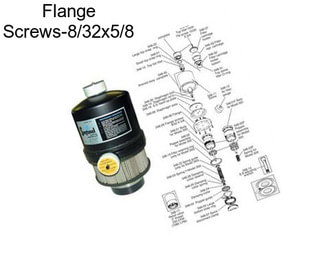 Flange Screws-8/32\