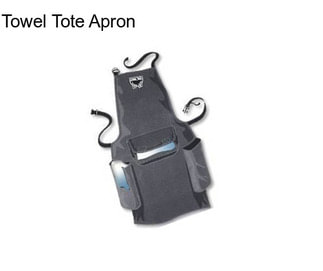 Towel Tote Apron