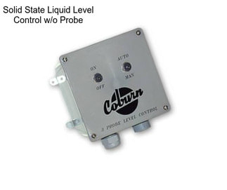 Solid State Liquid Level Control w/o Probe