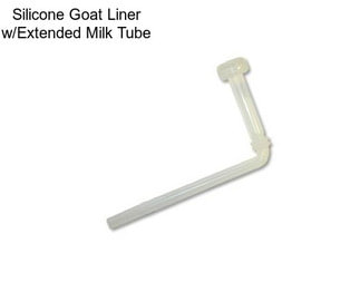 Silicone Goat Liner w/Extended Milk Tube